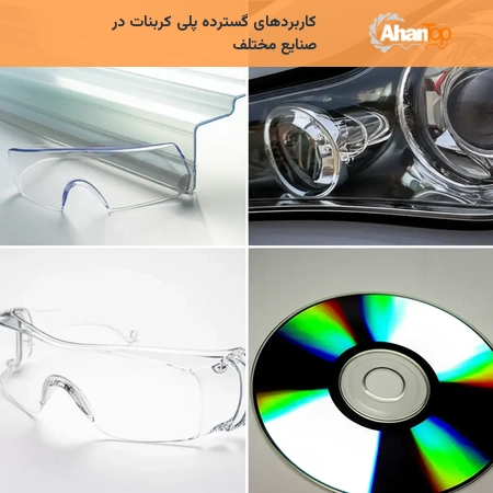 کاربردهای گسترده پلی کربنات در صنایع مختلف