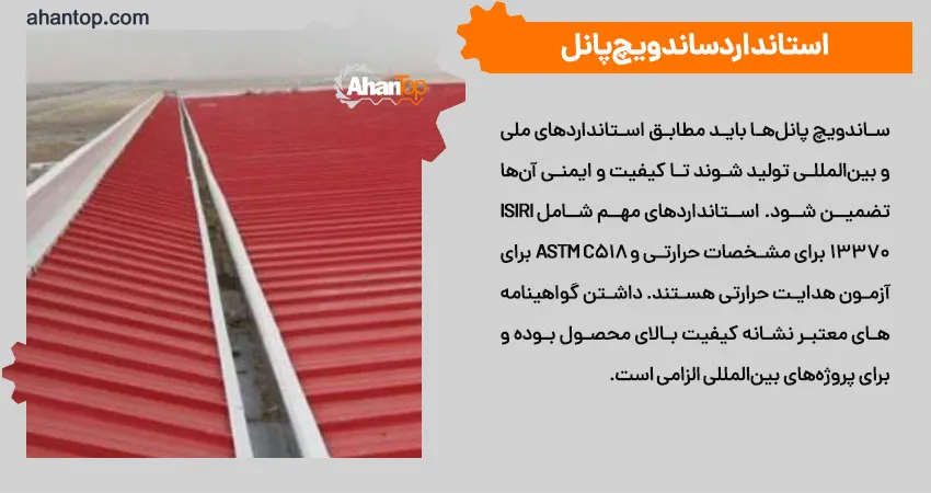 استاندارد ساندویچ پانل